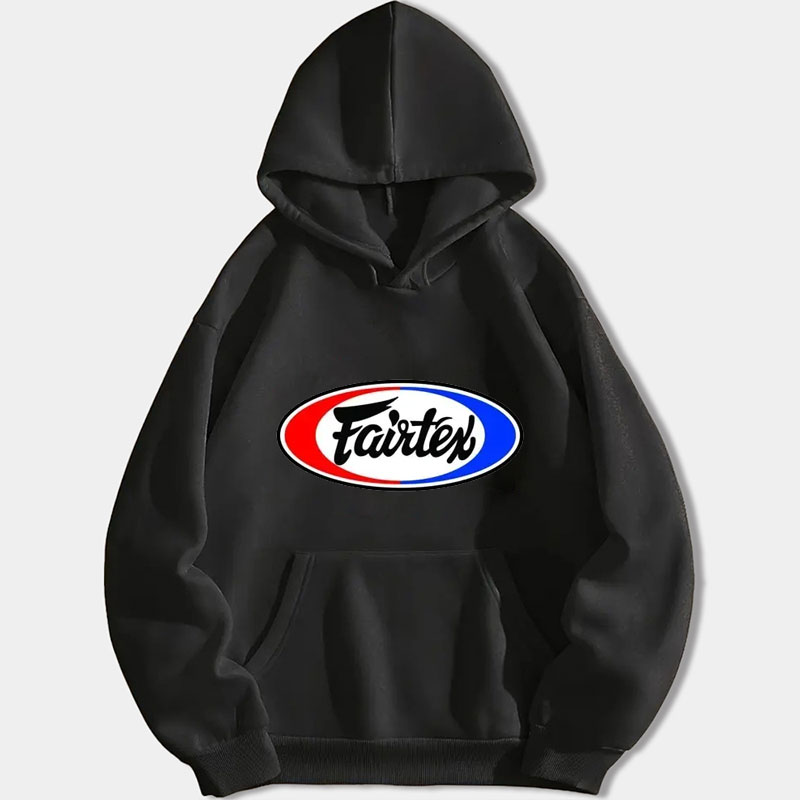 Street Fashion Thailand - Fairtex タイランド フード付きプルオーバー カジュアル ムエタイ キックボクシング