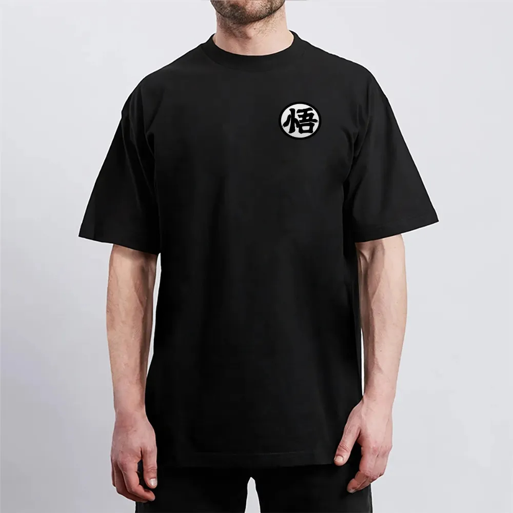 Street Fashion Japan Brand - ドラゴンボール熱血アニメトレンド半袖メンズファッショントレンドブランドストリートルーズカップルトップ服快適なルーズ
