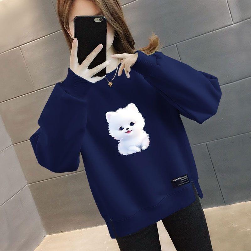 厚手のフリース オーバーサイズ ルーズ レディース スウェッ - Oversized Crewneck Fleece のレビューと価格
