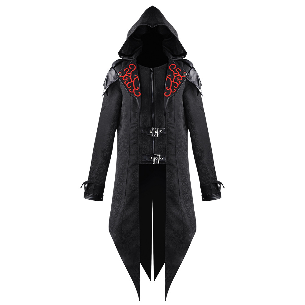 アサシンコスプレ フード付きジャケット 2色展開 中世風スト - Street Fashion Europe のレビューと価格