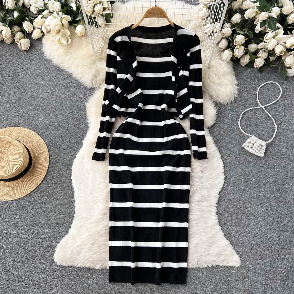 韓国の甘いヒットカラーパッチワークストライプスパゲッティスト - Street Fashion Korean のレビューと価格