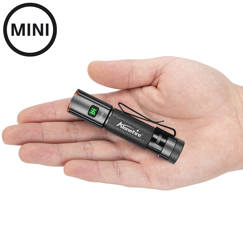 ミニ EDC ハイパワーペン懐中電灯 USB 充電式マグネッ - Street Fashion Blog のレビューと価格