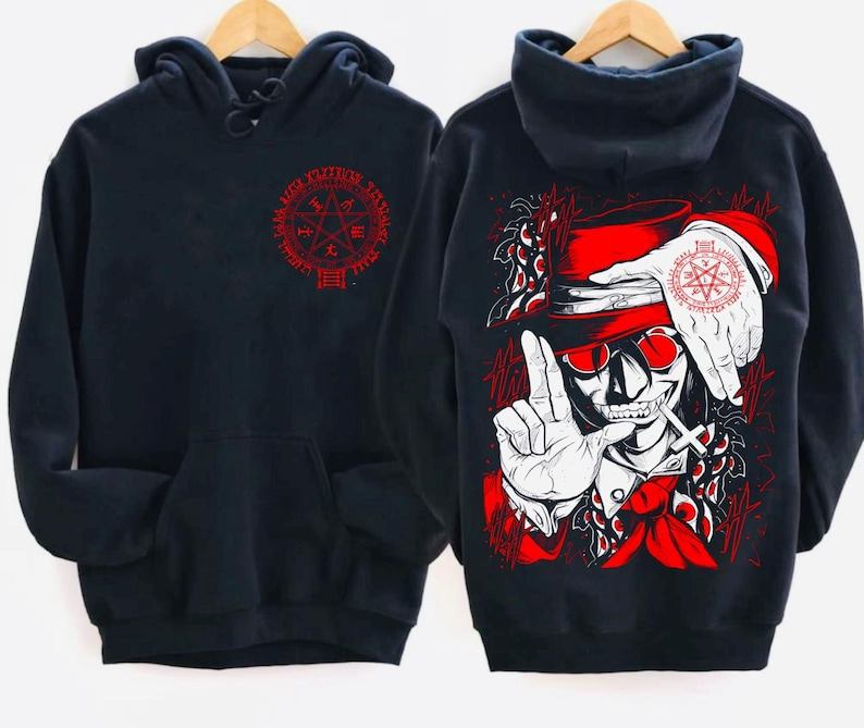 ヘルシング フーディー オーバーサイズ ユニセックス グラフ - Oversized Crewneck Fleece のレビューと価格