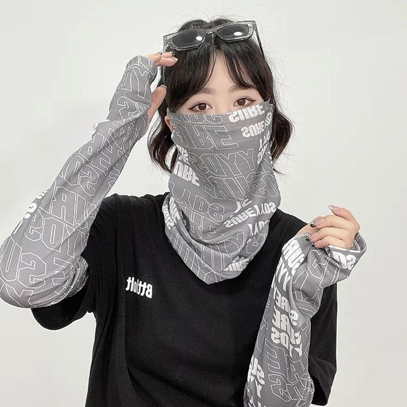 ファッション日焼け止めマスク男性女性夏の顔首 UV 保護耳ス - Street Fashion Rings のレビューと価格