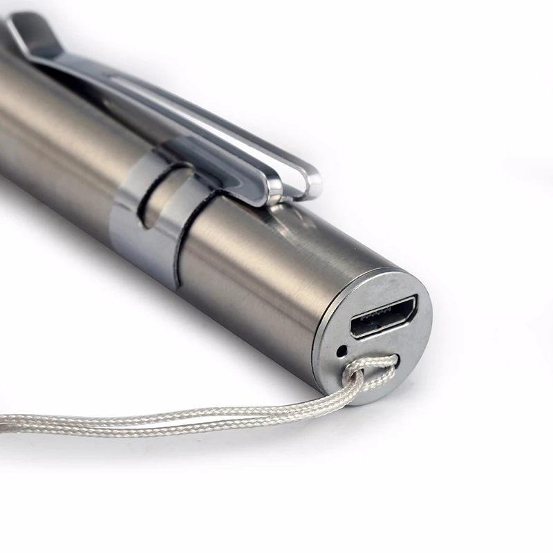ミニポータブル LED ペンライト懐中電灯 USB 充電式医 - Street Fashion Blog のレビューと価格