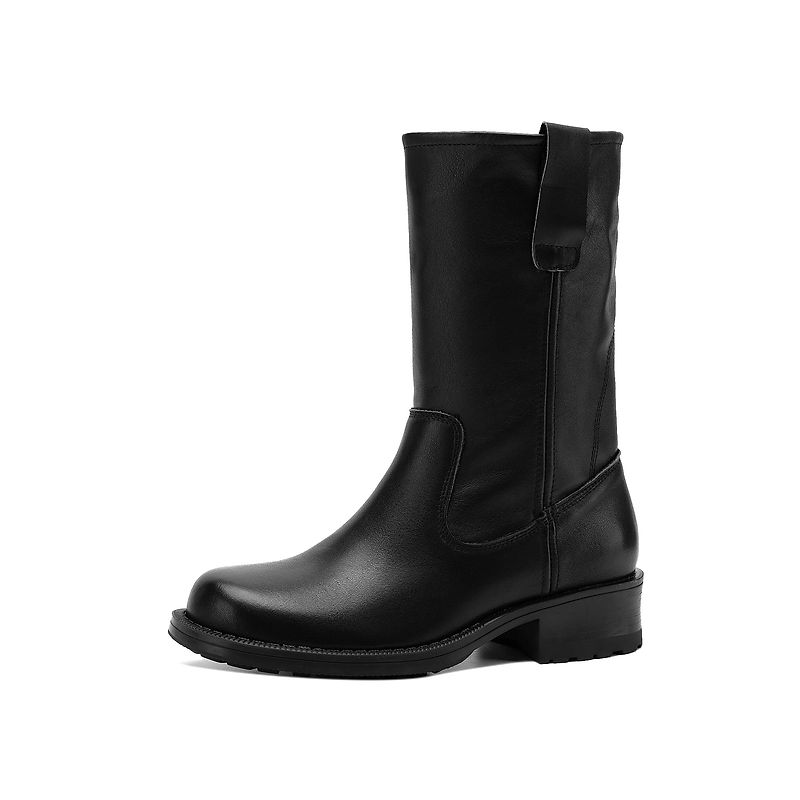 新しい 2026 トレンド女性秋本物の牛革アンクルブーツイエ - Street Fashion Rome 2026 のレビューと価格