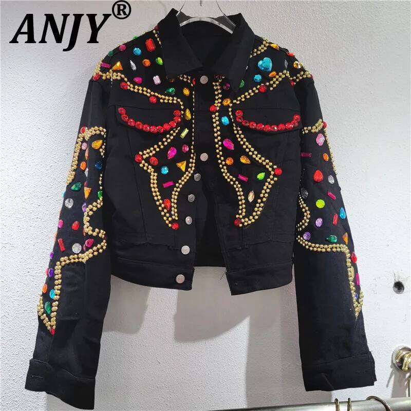 ANJY 春秋の新女性潮タイスタイルファッションパンクジャケ - Street Fashion Thailand のレビューと価格