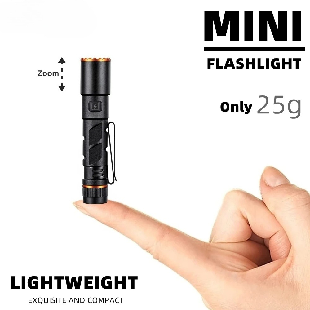 ズームミニEDC高輝度LEDペンライトUSB充電式マグネット - Street Fashion Blog のレビューと価格
