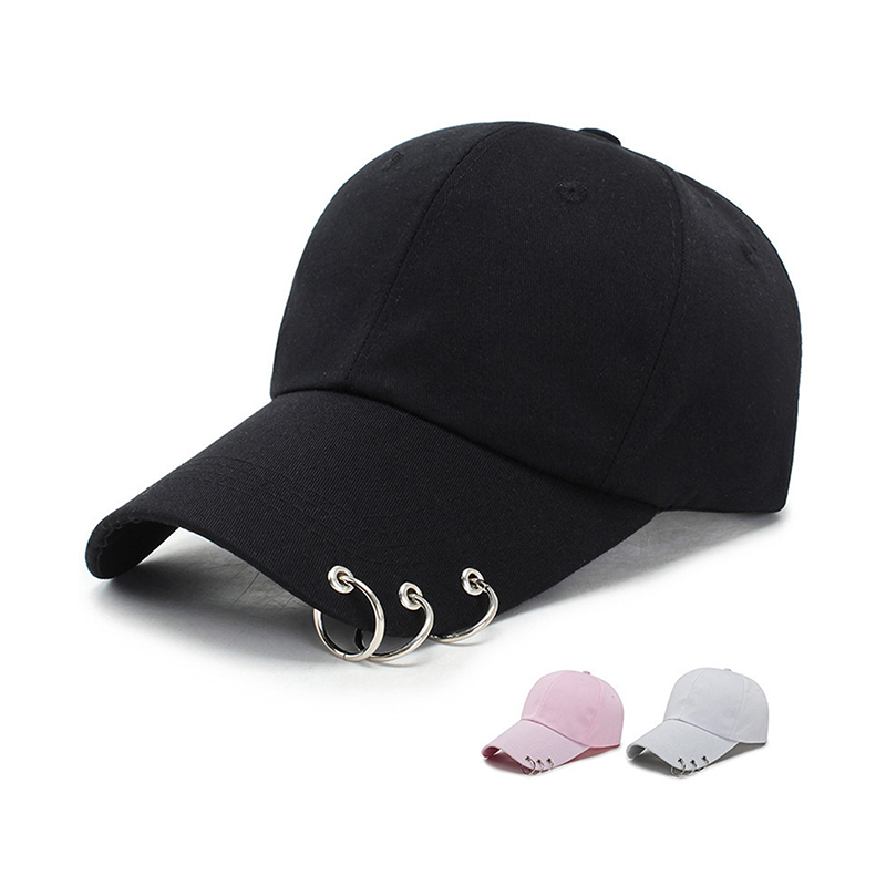 新しいヒップホップ女性の野球帽リングサークルスナップバック帽 - Street Fashion Rings のレビューと価格