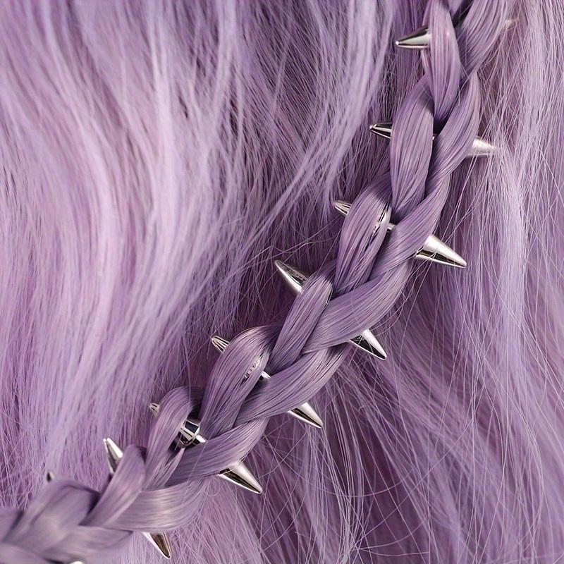 5つの尖ったヘアピンパンクヒップホップロック風髪飾りサイドの - Street Fashion Rings のレビューと価格