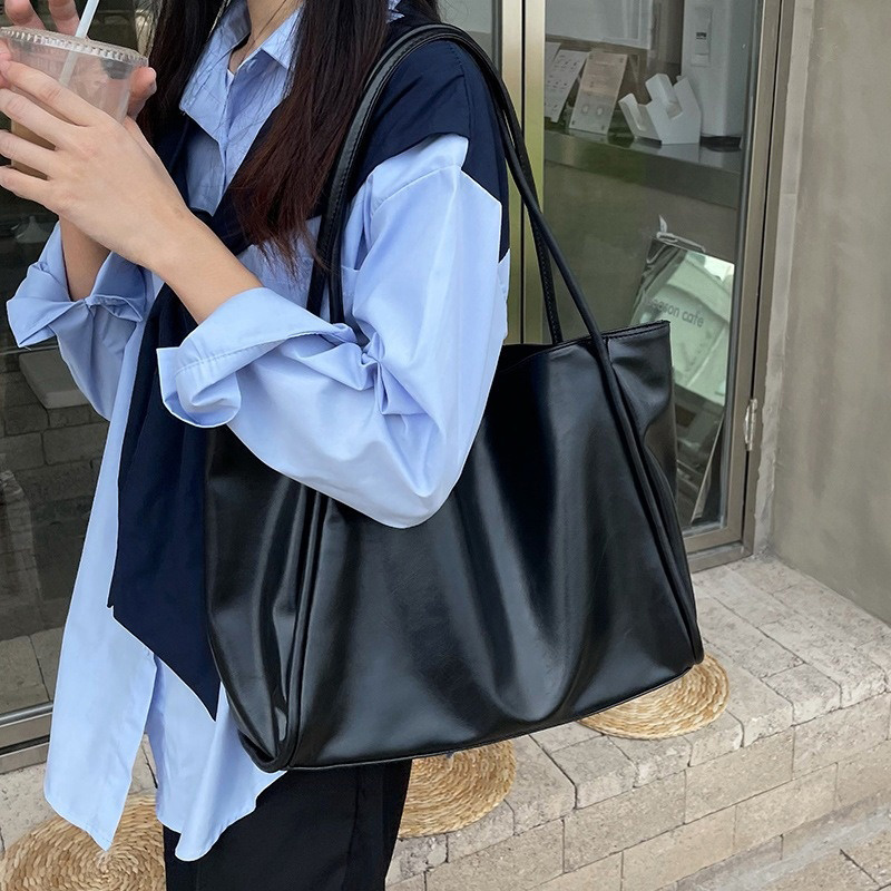 2026 女性新ヴィンテージショルダーバッグ女性の仕事通勤大 - Street Fashion Korean のレビューと価格