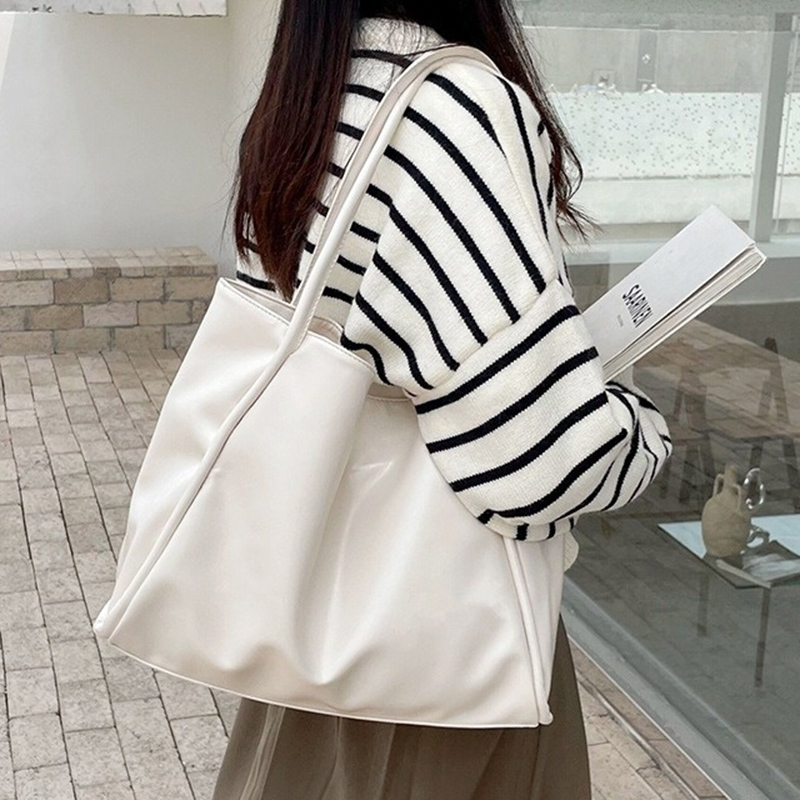 2026 女性新ヴィンテージショルダーバッグ女性の仕事通勤大 - Street Fashion Korean のレビューと価格