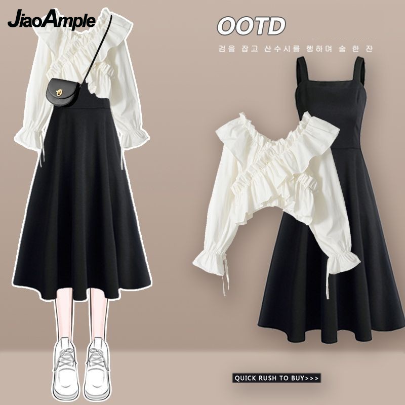 レディースドレスセット 2026 春夏 ファッション バブル - Street Fashion Korean のレビューと価格
